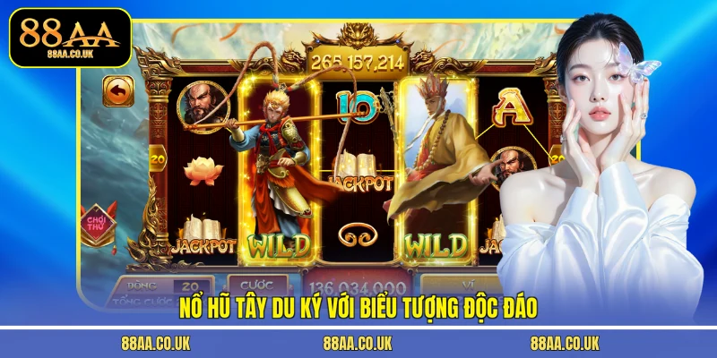 Nổ hũ Tây Du Ký với biểu tượng độc đáo