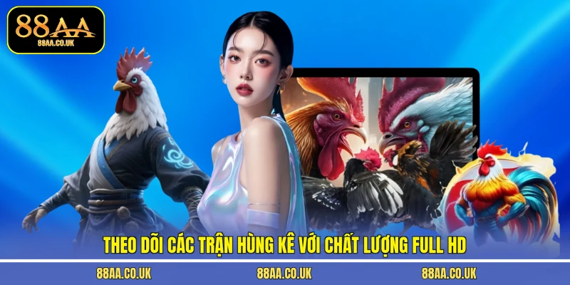 Theo dõi các trận hùng kê với chất lượng full HD