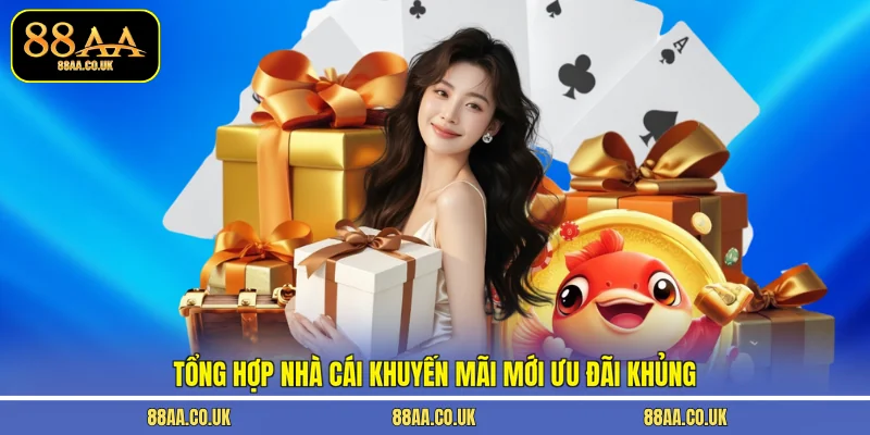 Tổng hợp nhà cái khuyến mãi mới ưu đãi khủng