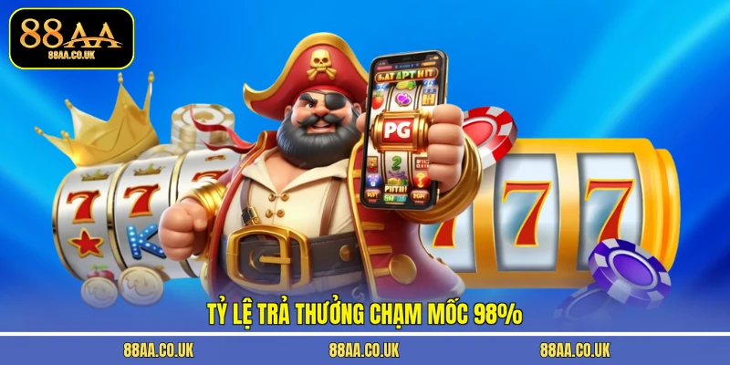 Tỷ lệ trả thưởng chạm mốc 98%